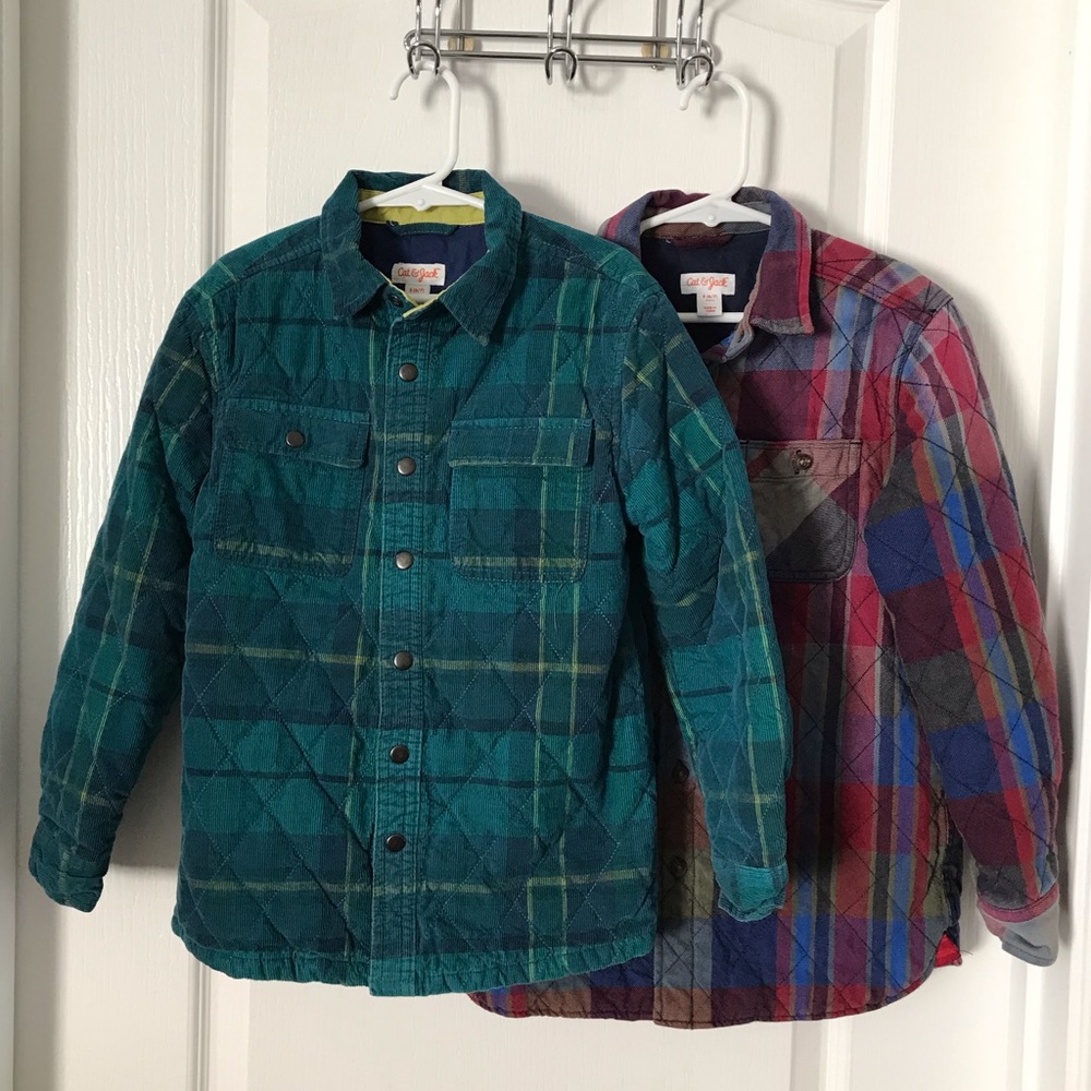 Two little Boys Lined Fleece Jackets